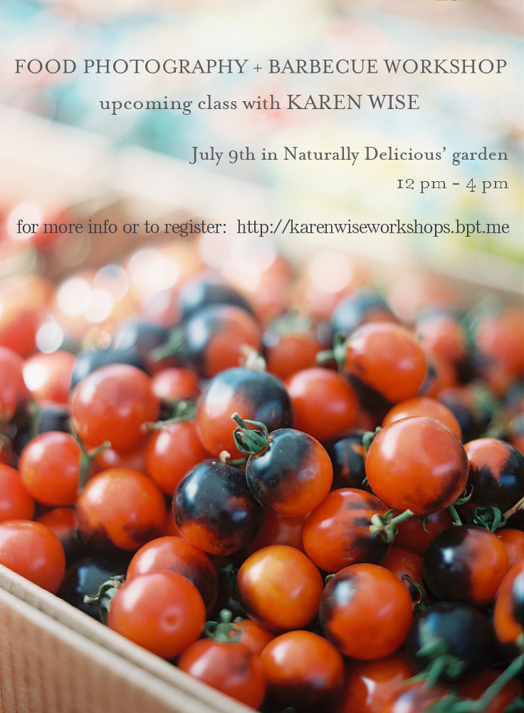 Upcoming Food Photography & BBQ Workshop!