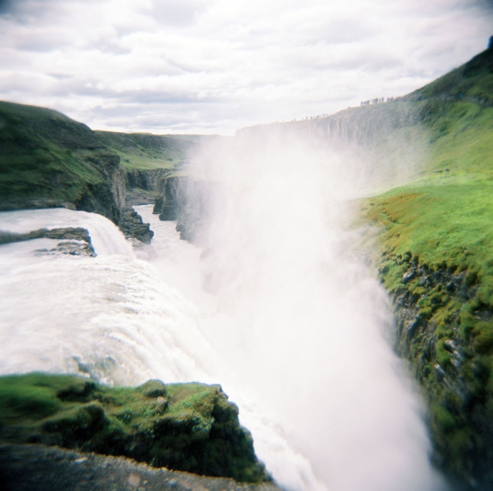 Gulfoss Iceland - Holga