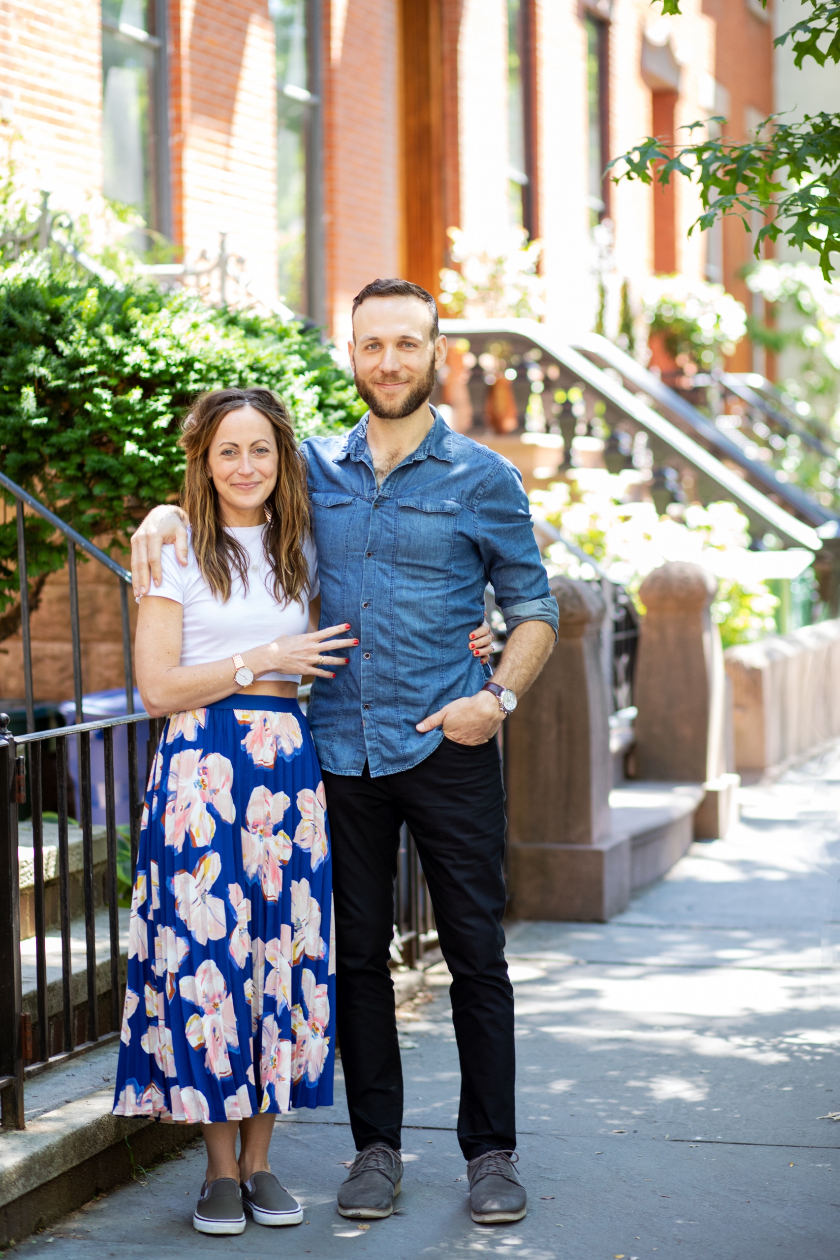 Brooklyn Engagement Proposal Shoot