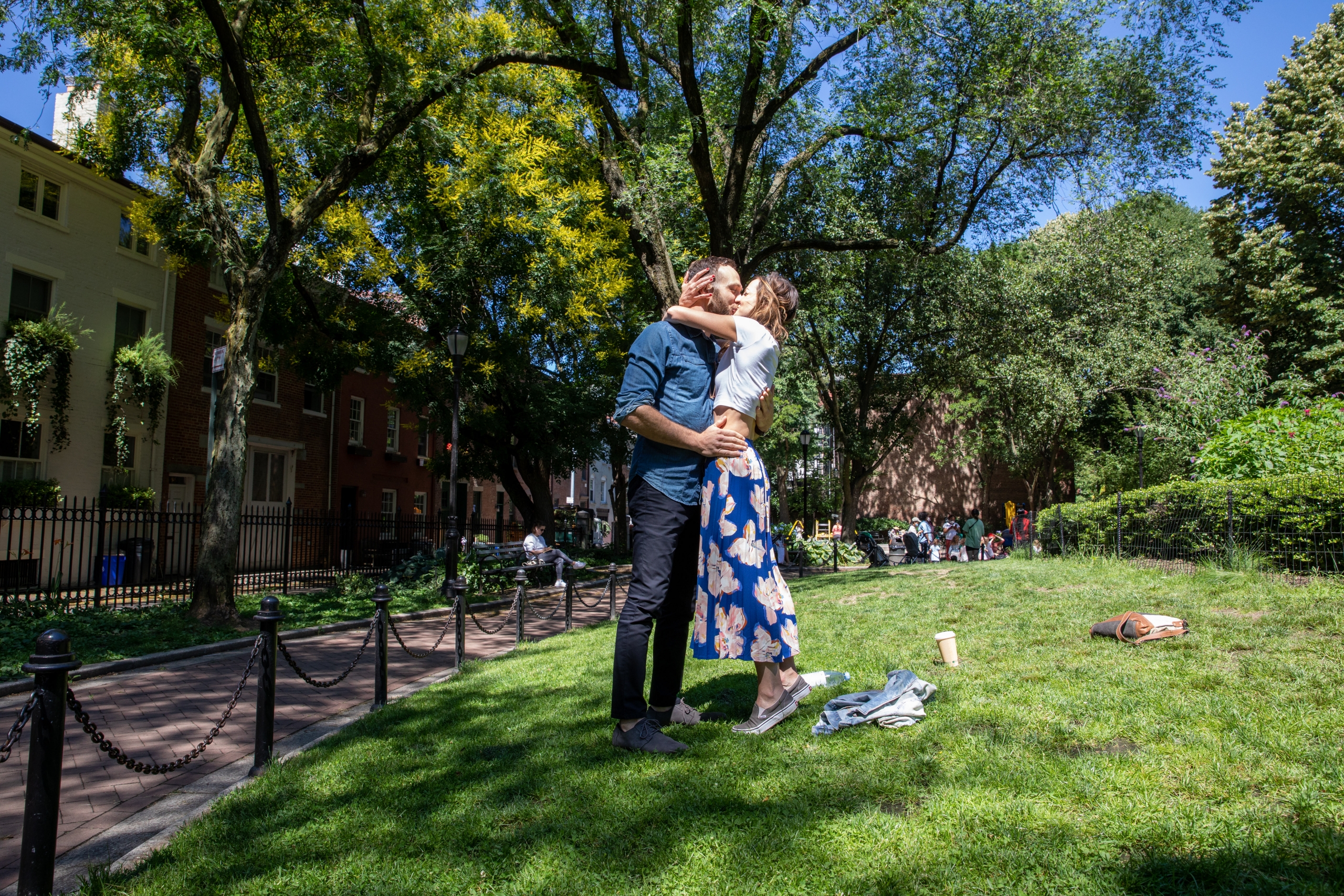 Brooklyn Engagement Proposal Shoot