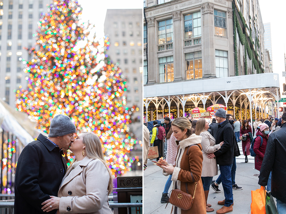Holiday Season Wedding Proposal
