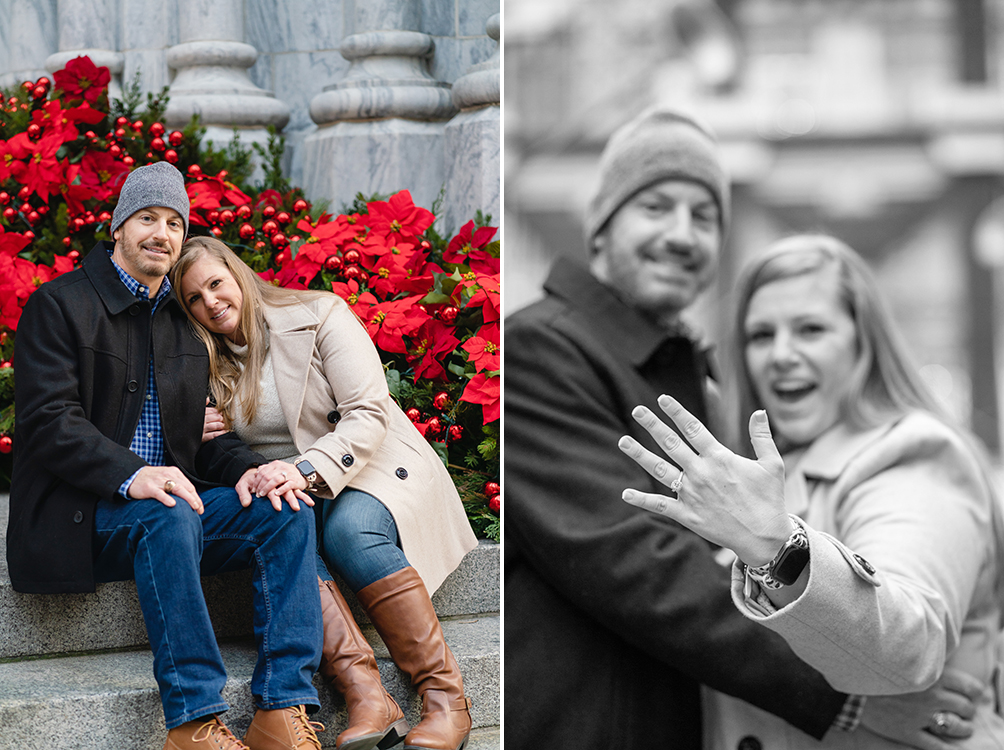 Holiday Season Wedding Proposal