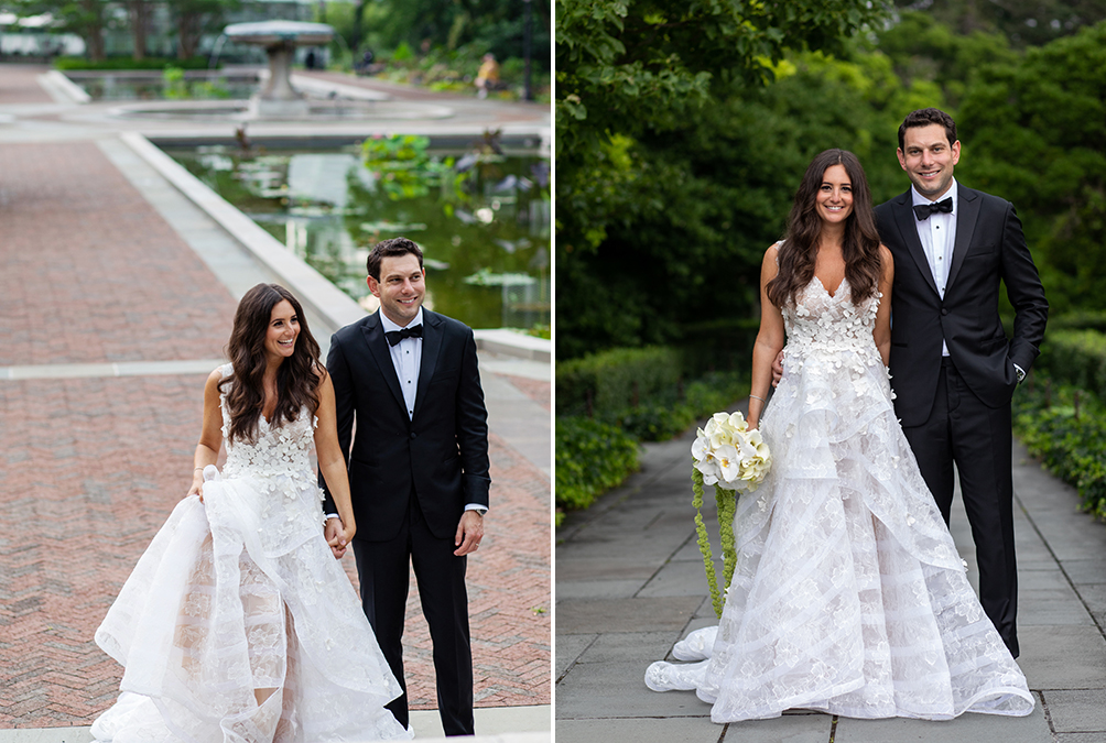Brooklyn Botanic Garden Wedding Summer