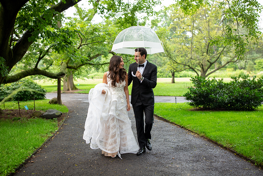 Brooklyn Botanic Garden Wedding Summer