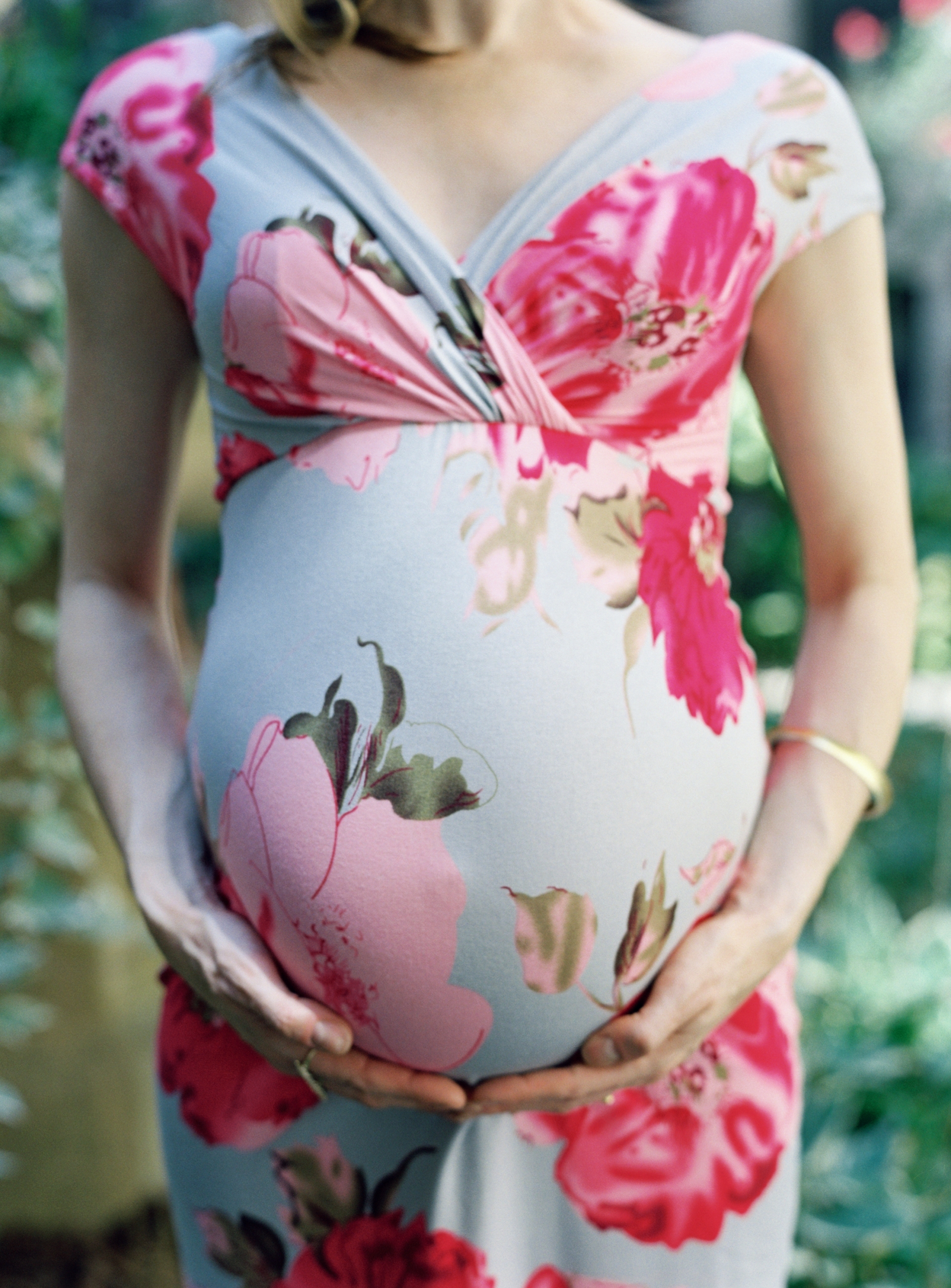 Baby Shower Floral Dress