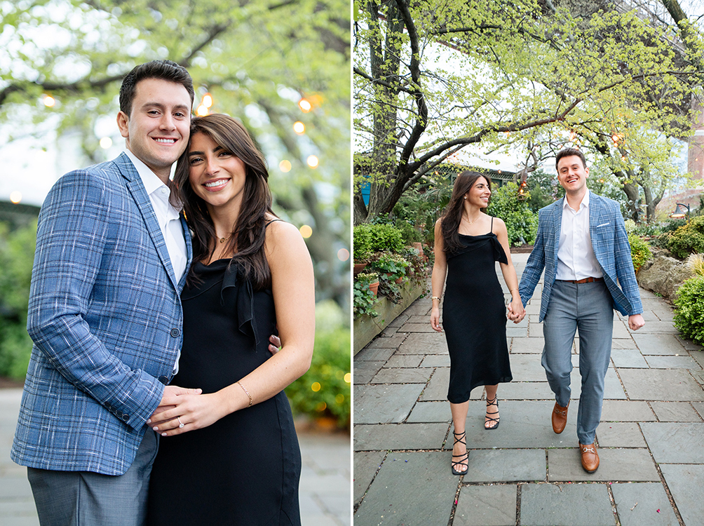 Wedding Proposal Photos at The River Cafe