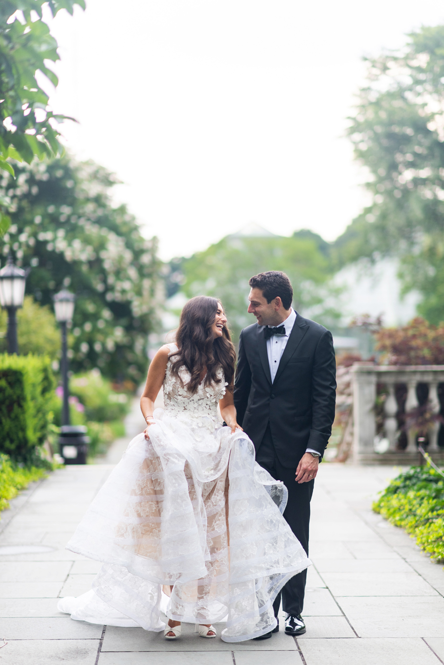 Samantha and Spencer at the BBG