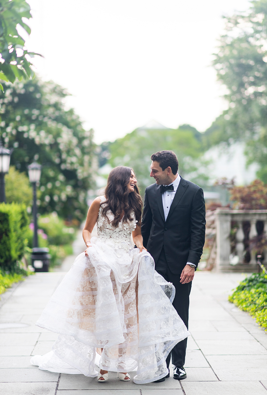 Samantha and Spencer at the BBG